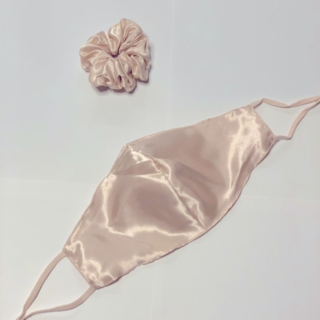 New Satin Face Mask  Scrunchie